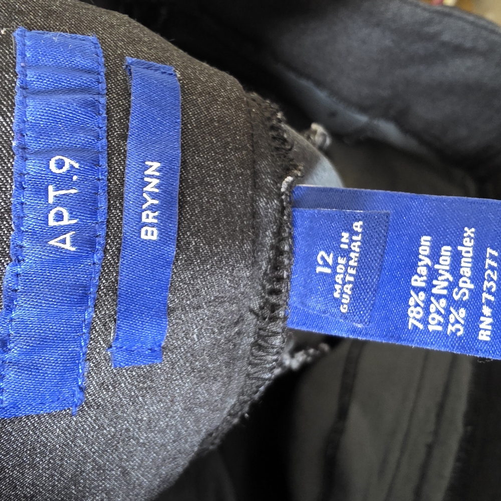 Apt. 9 Women's Black Jeans